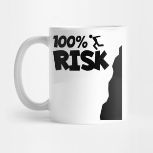 Cliff jumping 100% Risk Mug